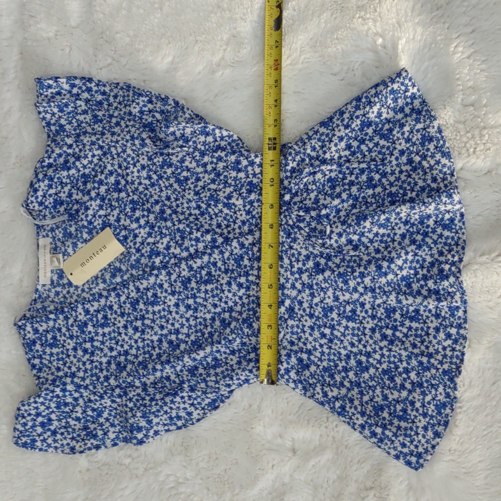 MONTEAU LOS ANGELES BLOUSE. - Picture 10 of 13